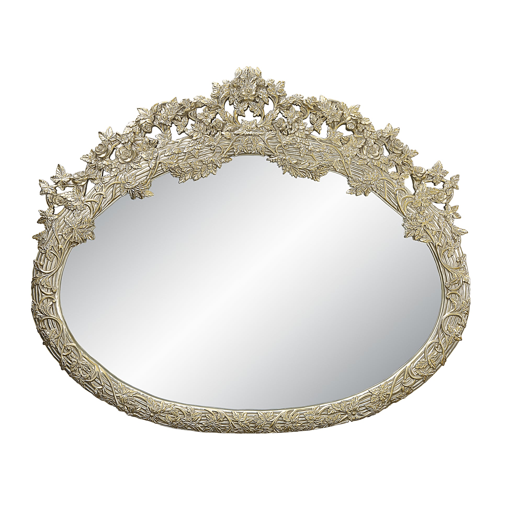 Sorina Mirror Antique Gold Finish Bd01243 Gold Mdf