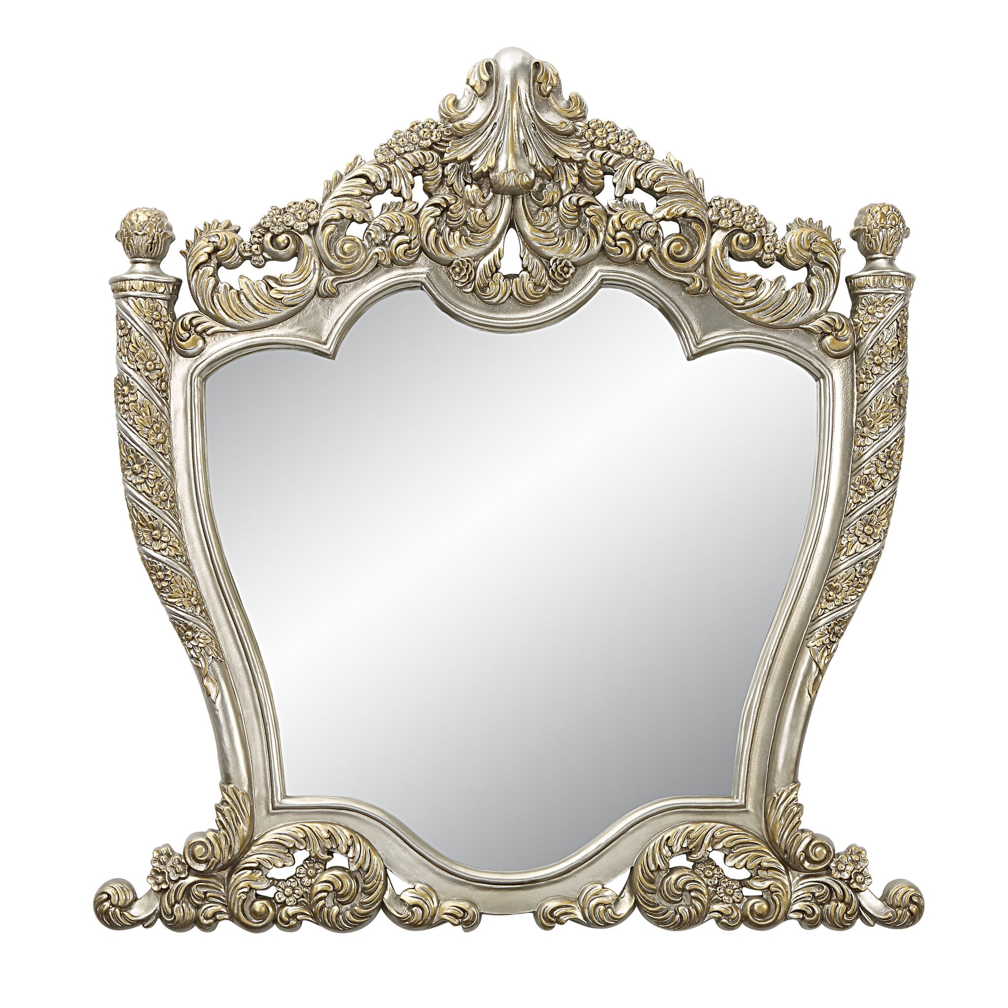 Danae Mirror Champagne & Gold Finish Bd01236 Gold Mdf