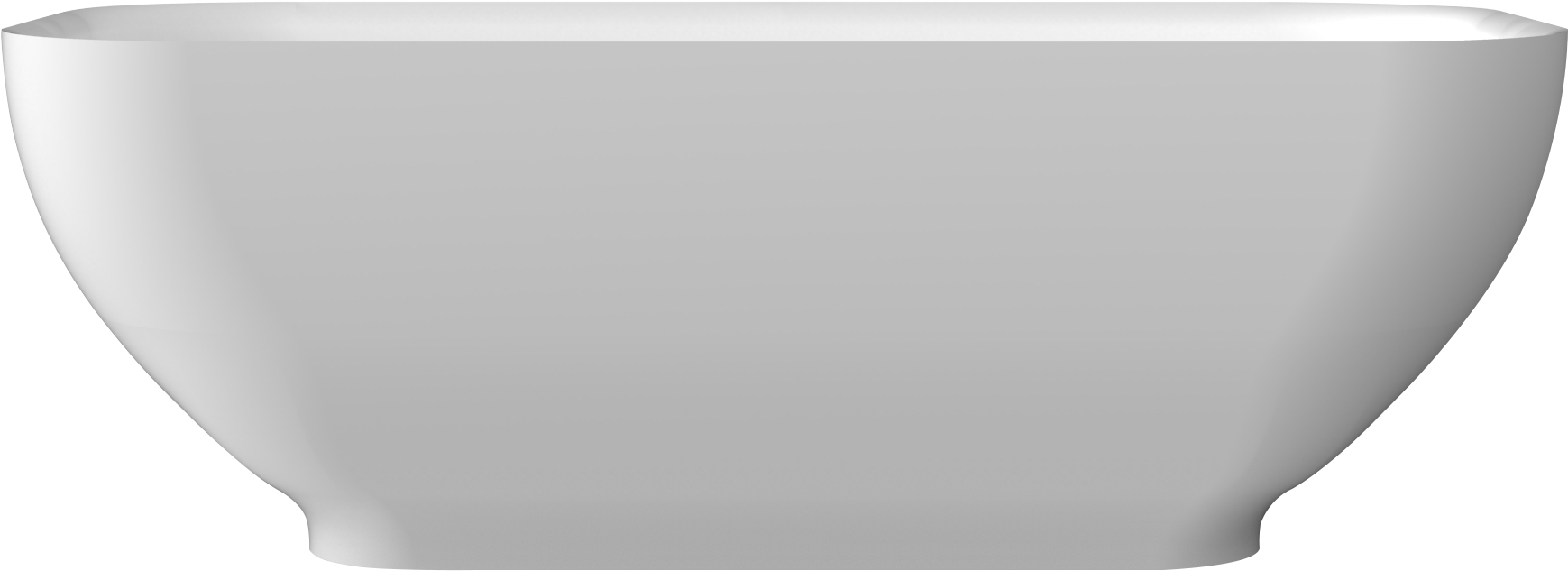 67" Freestanding Solid Surface Bathtub, Luxury Engineered Stone Resin Freestanding Soaking Bathtub With Overflow And Pop Up Drain For Contemporary Bathroom, Matte White 22S04 67 2 White Solid Surface