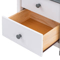 3 Pieces Bedroom Sets Twin Size House Bed With Storage Headboard, Wooden Nightstand And Storage Dresser,Gray Gray Wood