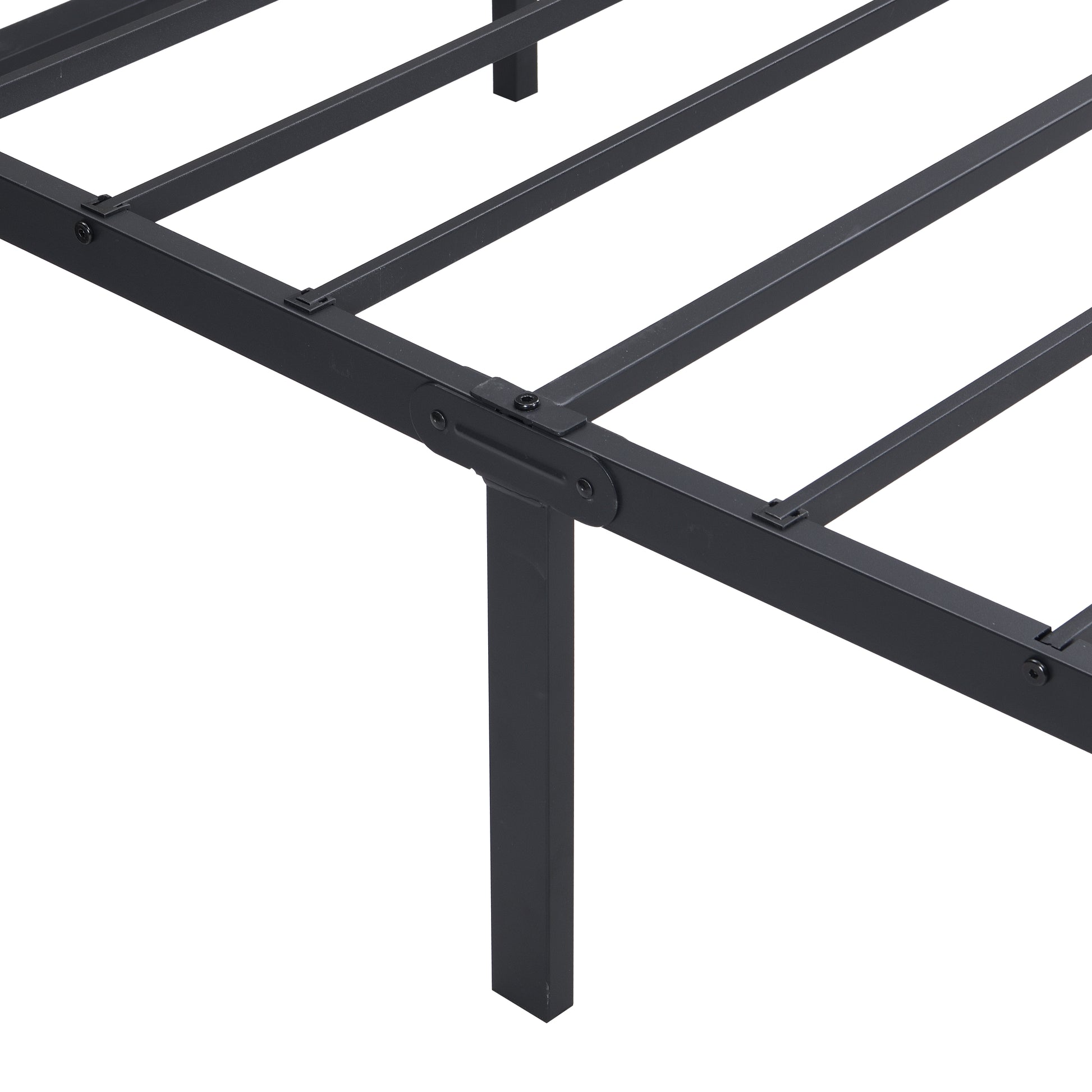 Metal Bed Black Metal