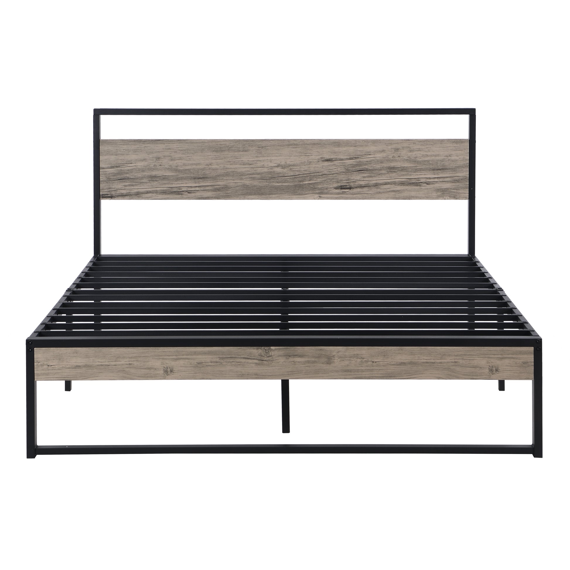 Metal Bed Black Metal