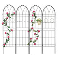 4 Pack Metal Garden Trellis 78.7