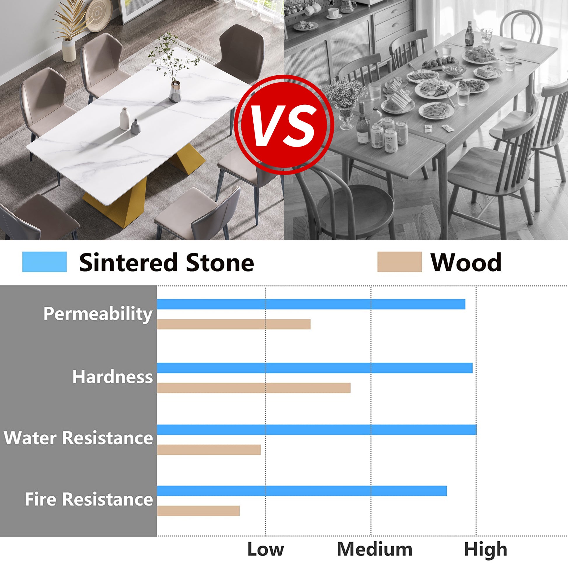 70.87" Modern Artificial Stone White Straight Edge Golden Metal Leg Dining Table Can Accommodate 6 8 People White Metal Sintered Stone