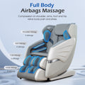 Bosscare 2023 Brand Update Gr8686 Massage Chairs With Ai Voice, App Control Sl Track Zero Gravity Full Body Massage Recliner Gray Gray Pu