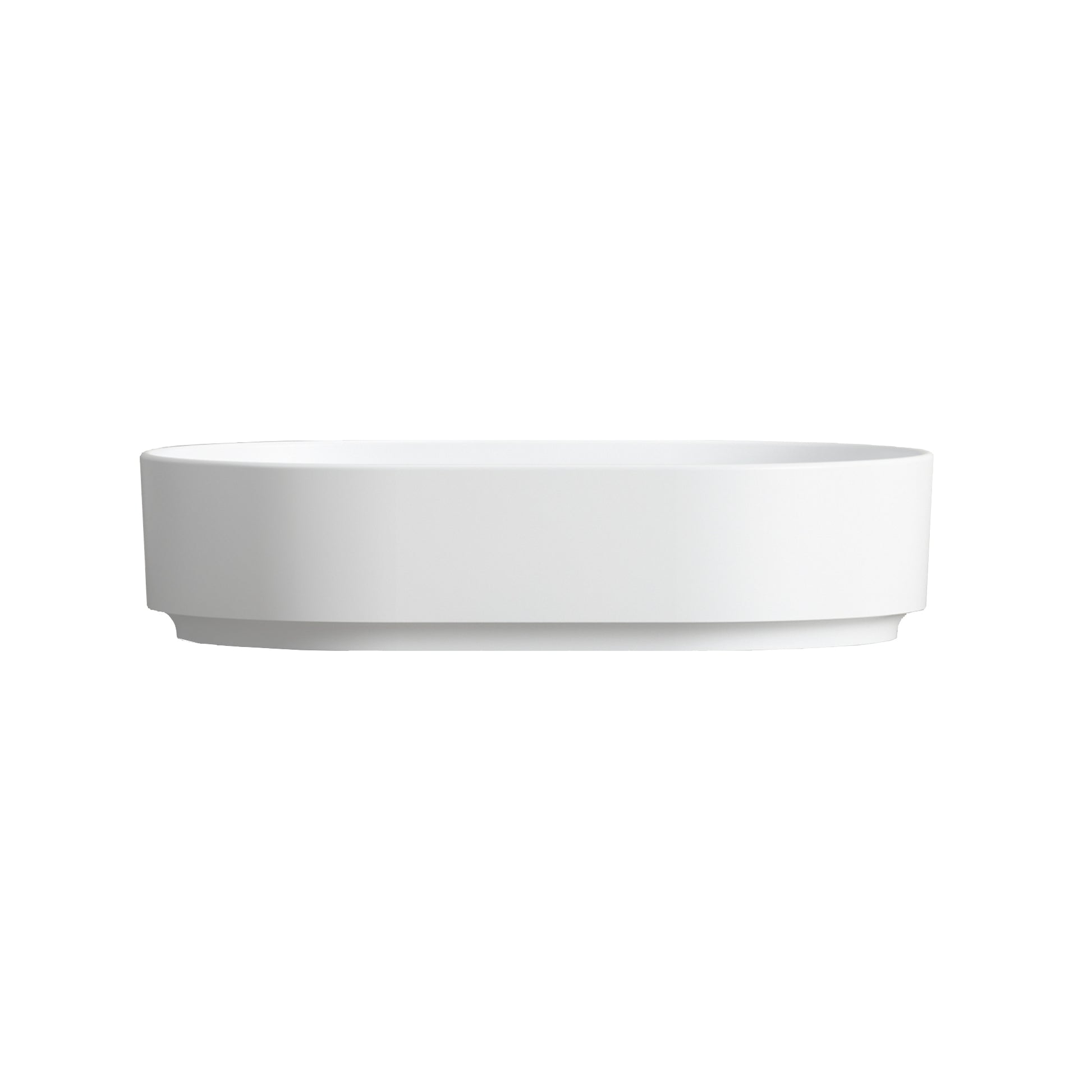 Fs141 580 Solid Surface Basin White Stainless Steel