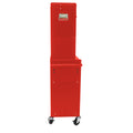 High Capacity Rolling Tool Chest With Wheels And Drawers, 6 Drawer Tool Storage Cabinet Red Red Steel