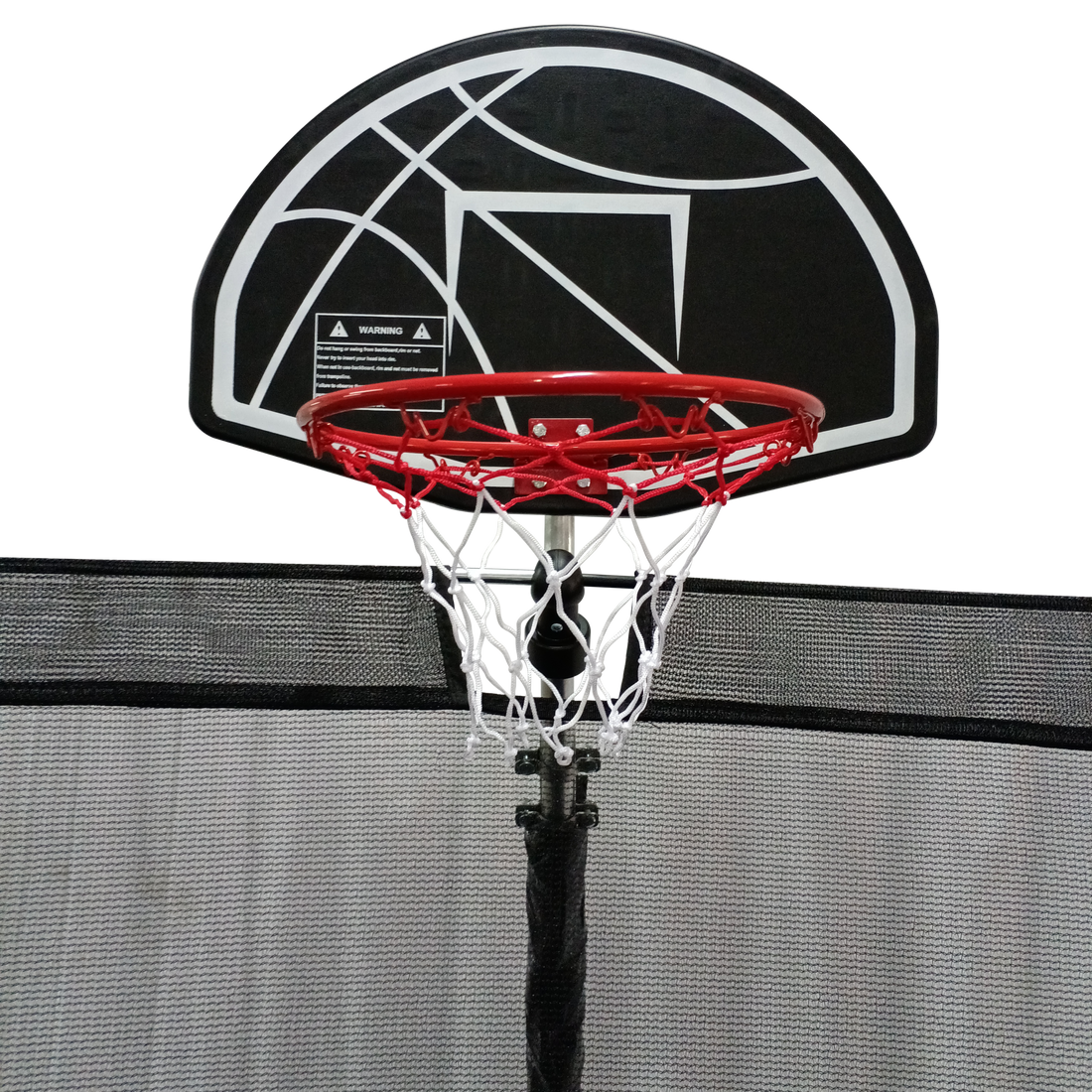 Td Basketball Hoop Black Plastic