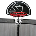 Td Basketball Hoop Black Plastic