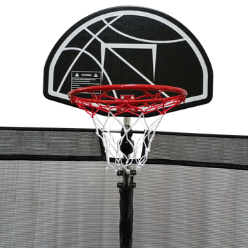 Td Basketball Hoop Black Plastic