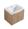 36 Inch Soft Close Doors Bathroom Vanity With Sink, A Small Storage Shelves, 24