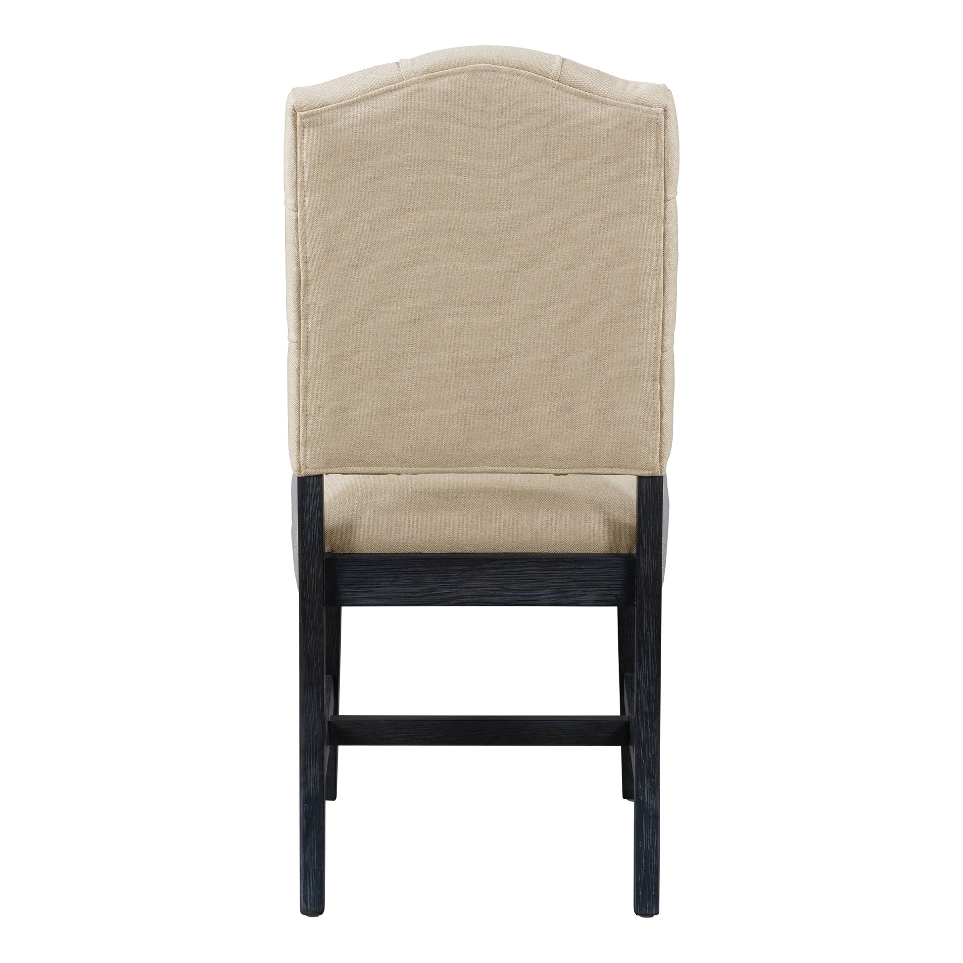 Retro Style Dining Chair Set With 4 Upholstered Chairs For Dining Room And Living Room Espresso Espresso Solid Wood