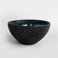 Tabletop Fire Pit Black, Table Top Fire Bowl Outdoor & Indoor Portable Ethanol Fireplace Alcohol Fire Pot Black Concrete