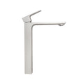 Single Hole Bathroom Faucet Brushed Nickel Brass