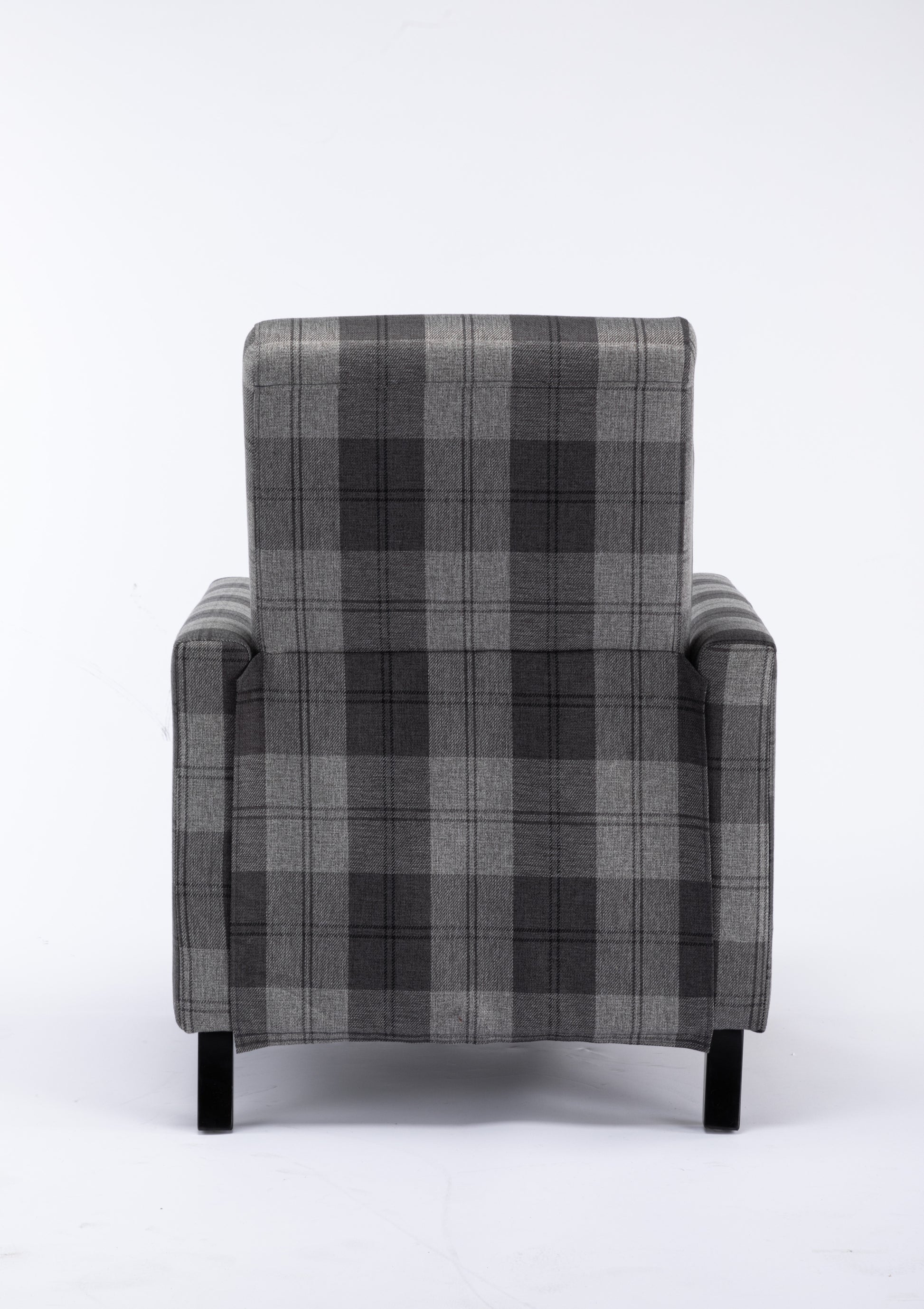 Grey Recline Chair,The Cloth Chair Is Convenient For Home Use, Comfortable And The Cushion Is Soft,Easy To Adjust Backrest Angle Grey Mix Textile