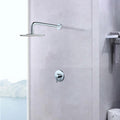 Wall Mounted Shower Faucet In Chrome Valve Included Chrome Brass