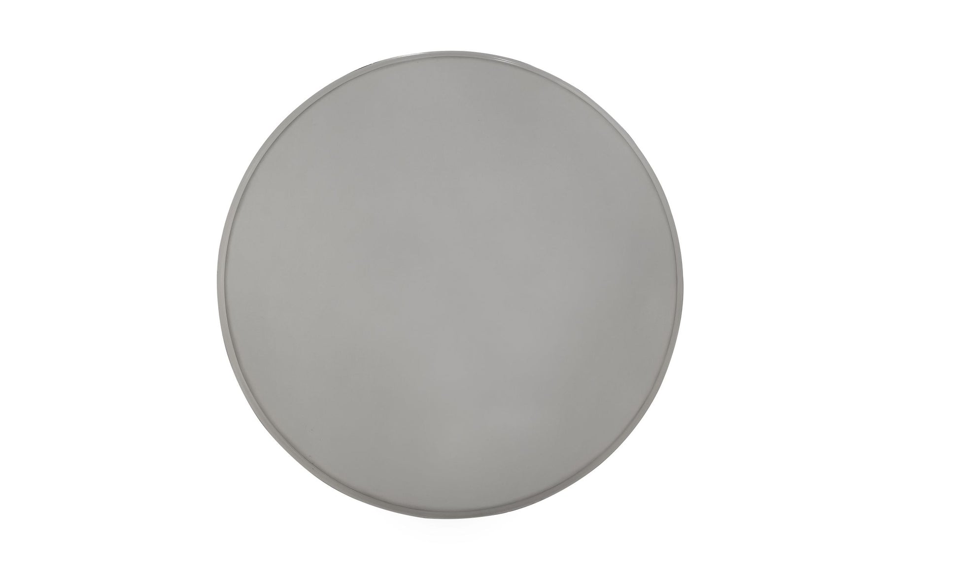 Dresden Round Dining Table In Bone White Finish Dn01700 White Mdf