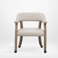 Monroe Sand Caster Game Chair Beige Foam Polyester