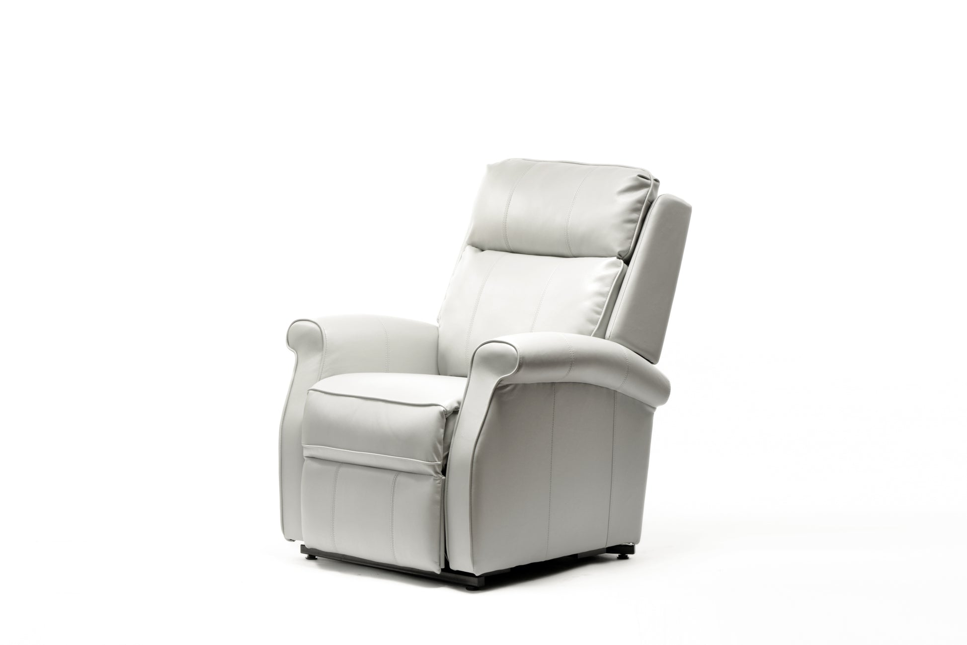 Landis Ivory Traditional Lift Chair Ivory Foam Pu Leather