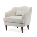 Fenton Upholstered Arm Chair Sea Oat Natural Foam Polyester