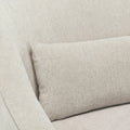 Fenton Upholstered Arm Chair Sea Oat Natural Foam Polyester