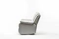 Charlotte Ivory Leather Gel Recliner Ivory Foam Pu Leather