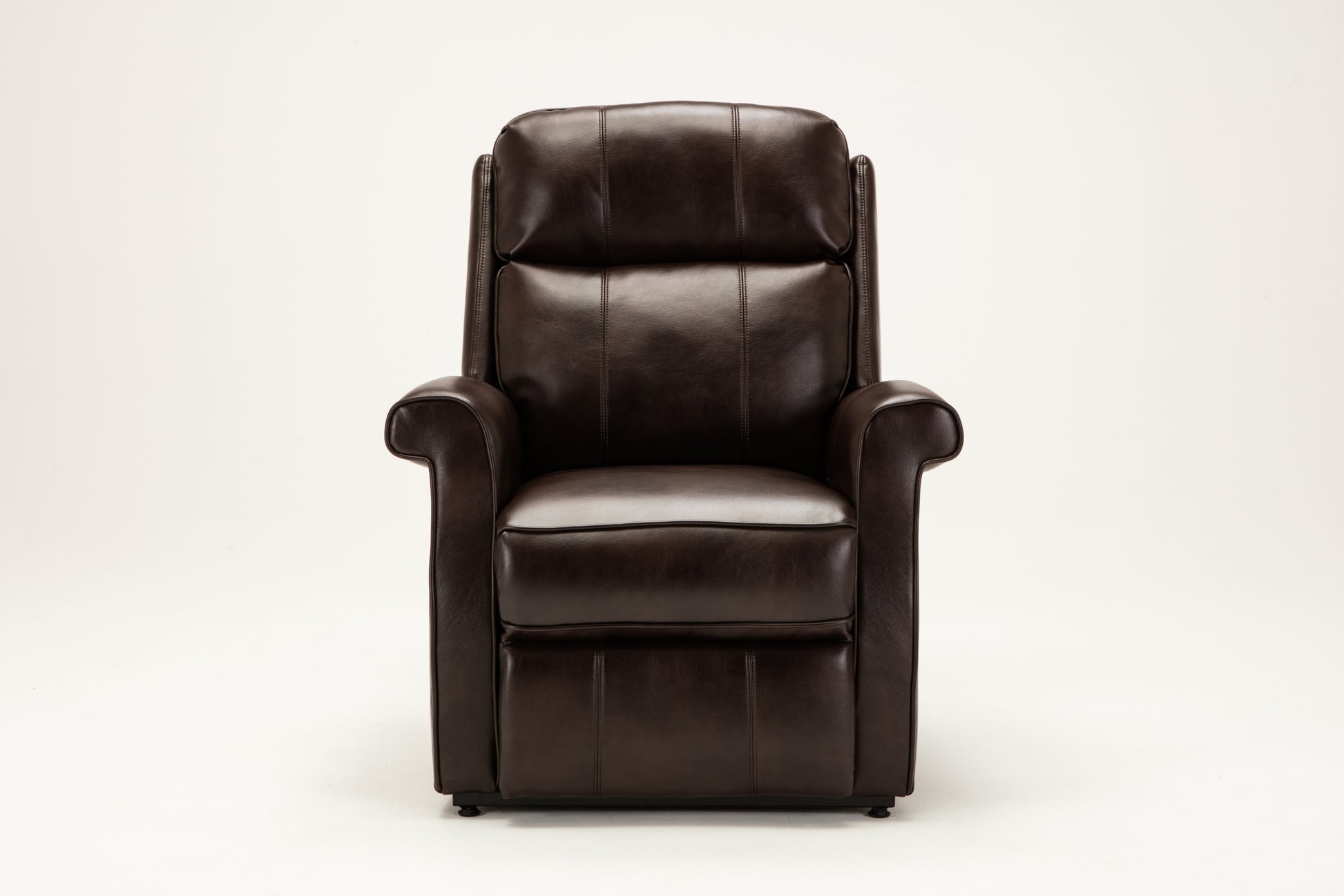 Landis Brown Traditional Lift Chair Brown Foam Pu Leather