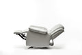 Charlotte Ivory Leather Gel Recliner Ivory Foam Pu Leather