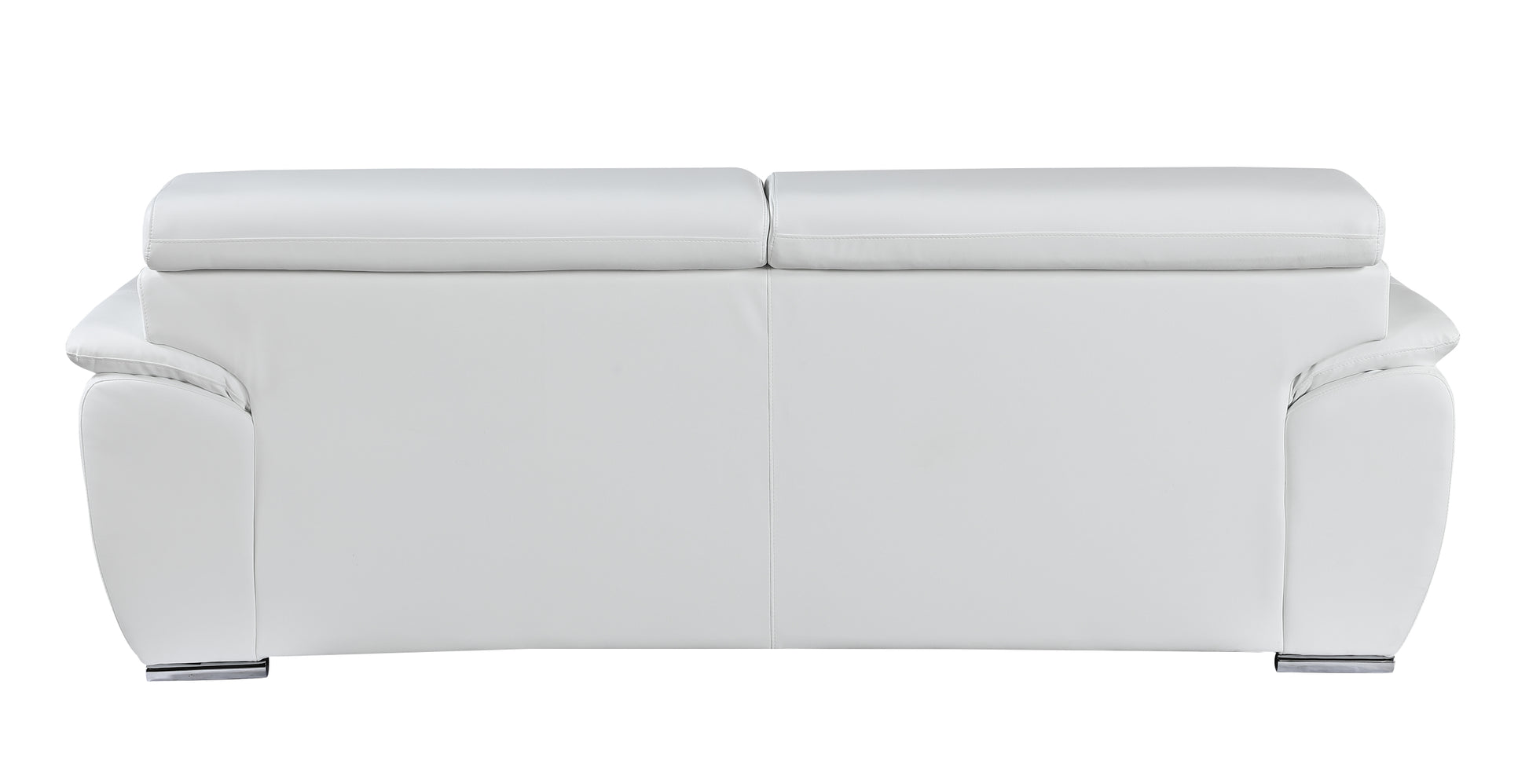 Genuine Leather Sofa White Foam Leather