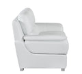 Genuine Leather Sofa White Foam Leather