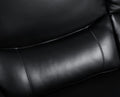 Genuine Leather Chair Black Foam Leather