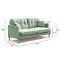 Living Space Sofa 3 Seater With Waterproof Fabricusb Charge Port Blue Foam Fabric 3 Seat