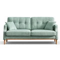 Living Space Sofa 3 Seater With Waterproof Fabricusb Charge Port Blue Foam Fabric 3 Seat
