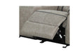 Denali Faux Leather Upholstered 3 Pc Sofa Set Made With Wood Finished In Gray Gray Faux Leather Metal Primary Living Space Medium Soft Cushion Back Contemporary,Modern Solid Wood Mdf Wood 6 Seat