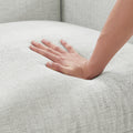Fabric Accent Cotton Linen Chair Single Sofa 42
