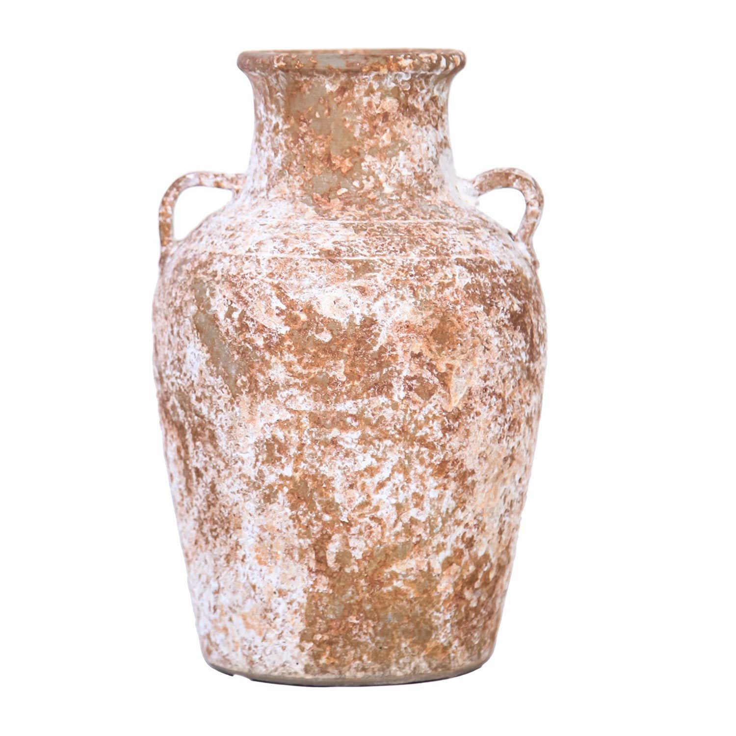 Artisan Ceramic Aged Terracotta Vase Country Charm For Your Home Terracotta Ceramic