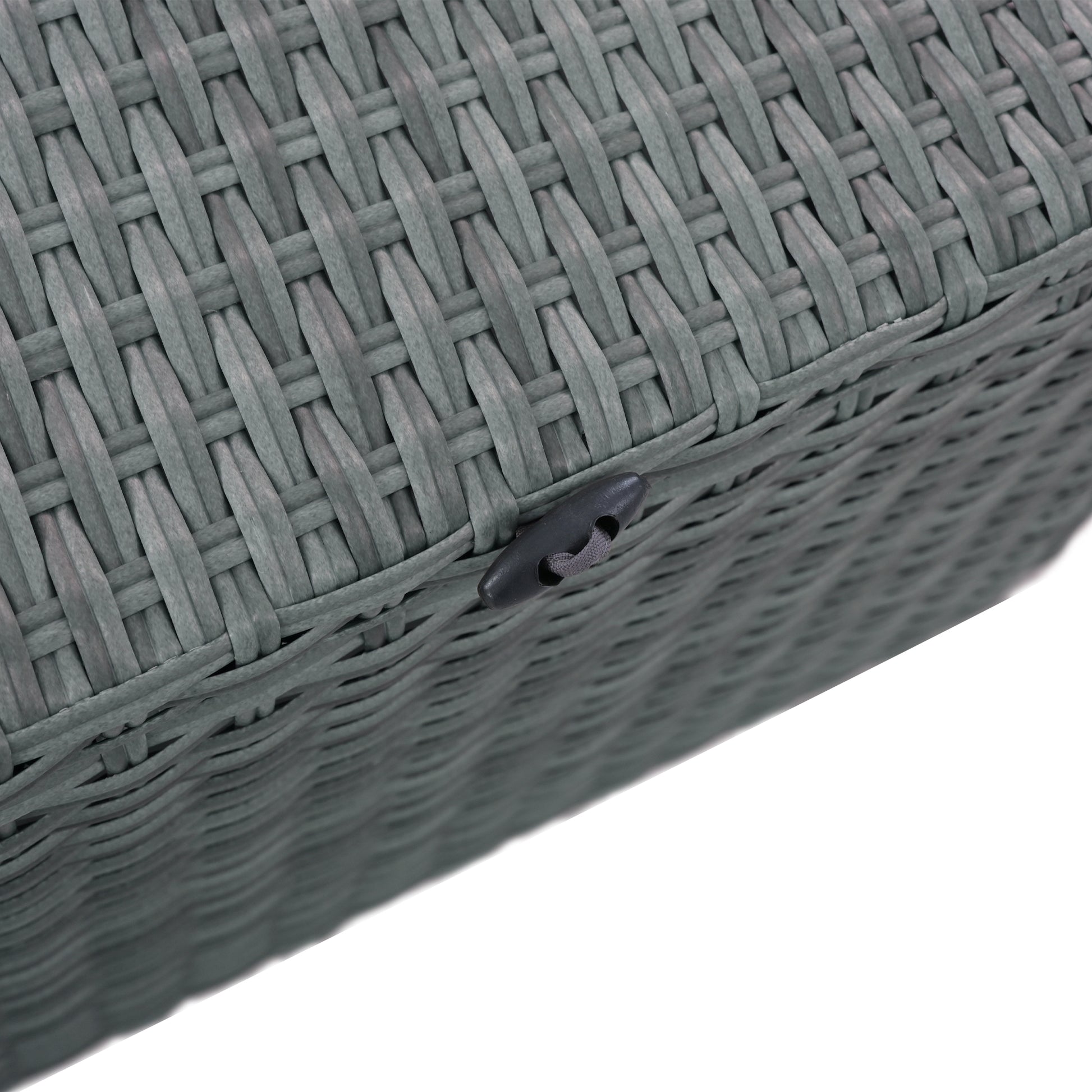 10 Piece Outdoor Sectional Half Round Patio Rattan Sofa Set, Pe Wicker Conversation Furniture Set Combination, Light Gray Yes Complete Patio Set Light Gray Water Resistant Frame Water Resistant