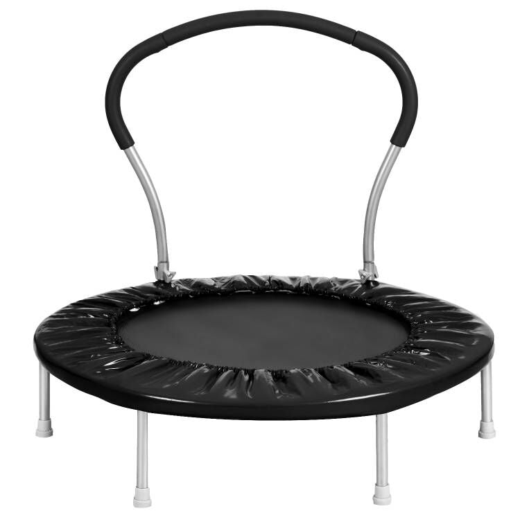36" Trampoline With Handle Bk Metal Black Metal
