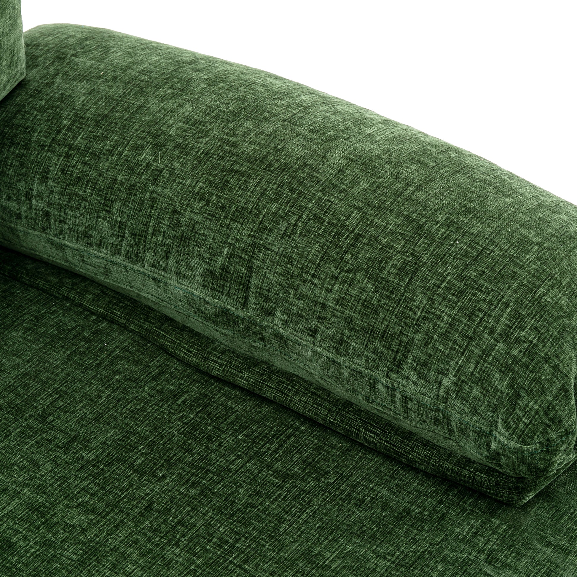 Coolmore Accent Sofa Living Room Sofa Sectional Sofa Green Polyester