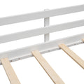 Twin Size Loft Bed Wood Bed With Two Storage Boxes White Old Sku: Lp000075Aak White Solid Wood