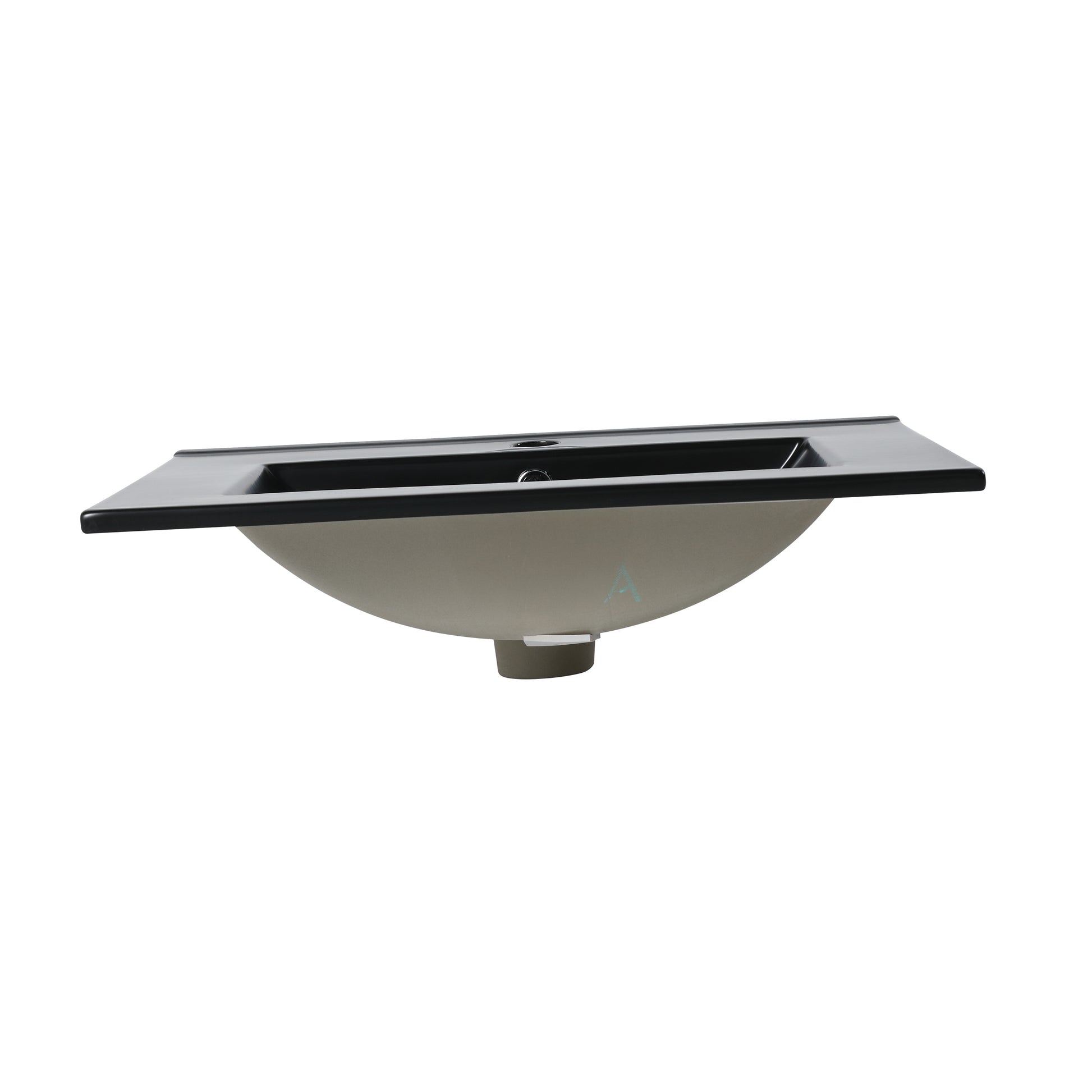 24" Ceramic Top Sink G Bl9060Bk Black Ceramic