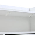Modern Shoe Cabinet With 4 Flip Drawers, Multifunctional 2 Tier Shoe Storage Organizer With Drawers, Free Standing Shoe Rack For Entrance Hallway, White. White Particle Board