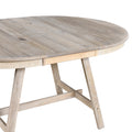 5 Piece Wood Dining Table Set Round Extendable Dining Table With 4 Dining Chairs, Dining Room Table Set For 4 Person For Dining Room Natural Wood Wash Natural Wood Wash Solid Wood