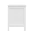 Versatile Solid Wood White Night Stand, Bedside Table, End Table, Desk With Drawers For Living Room, Bedroom White Solid Wood