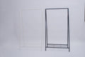 Store Level 1 Ladder To Secure Hangers Black Iron