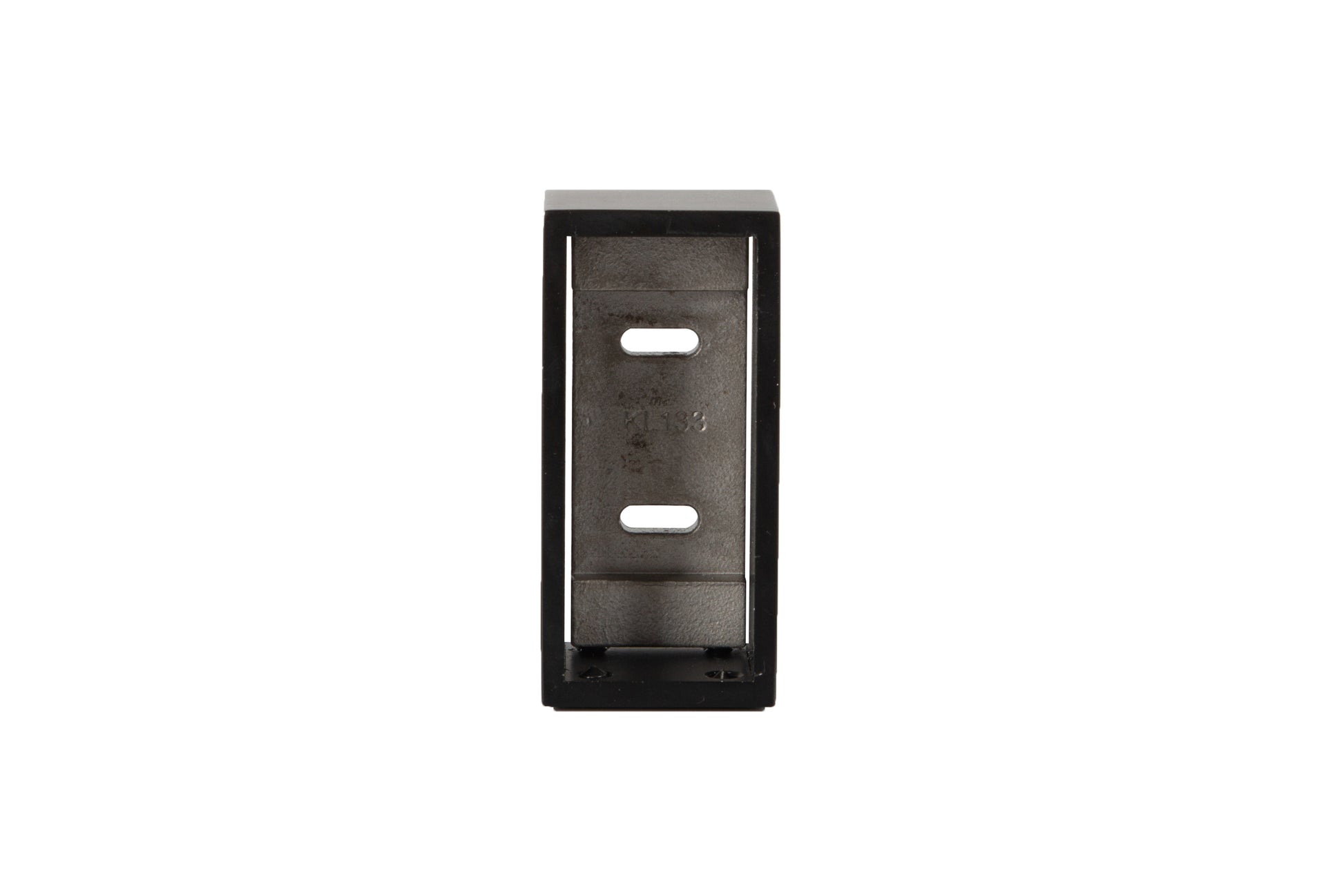 Shower Door Rod Bracket In Matte Black 23D02P018Mb Matte Black Stainless Steel