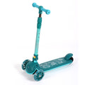 Kick Scooter For Kids, Wheel With Brake, Adjustable Height Handlebar, Lightweight, Aged 3 10, Wide Standing Board Green Aluminium