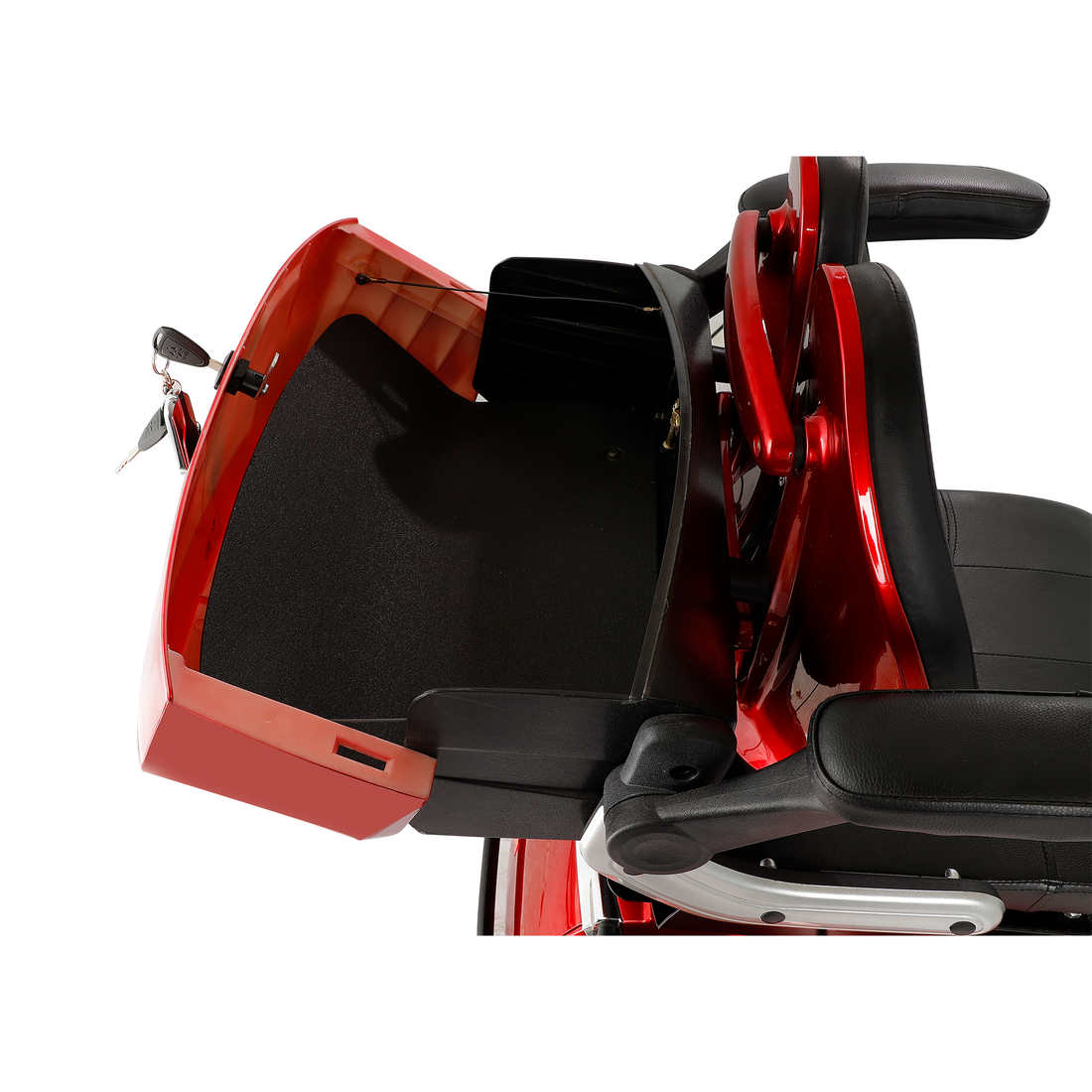 Electric Mobility Scooter With Big Size ,High Power Red Abs Pc