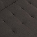 Wood Frame, Stainless Leg, Futon, Sofa Bed Espresso Espresso Fabric