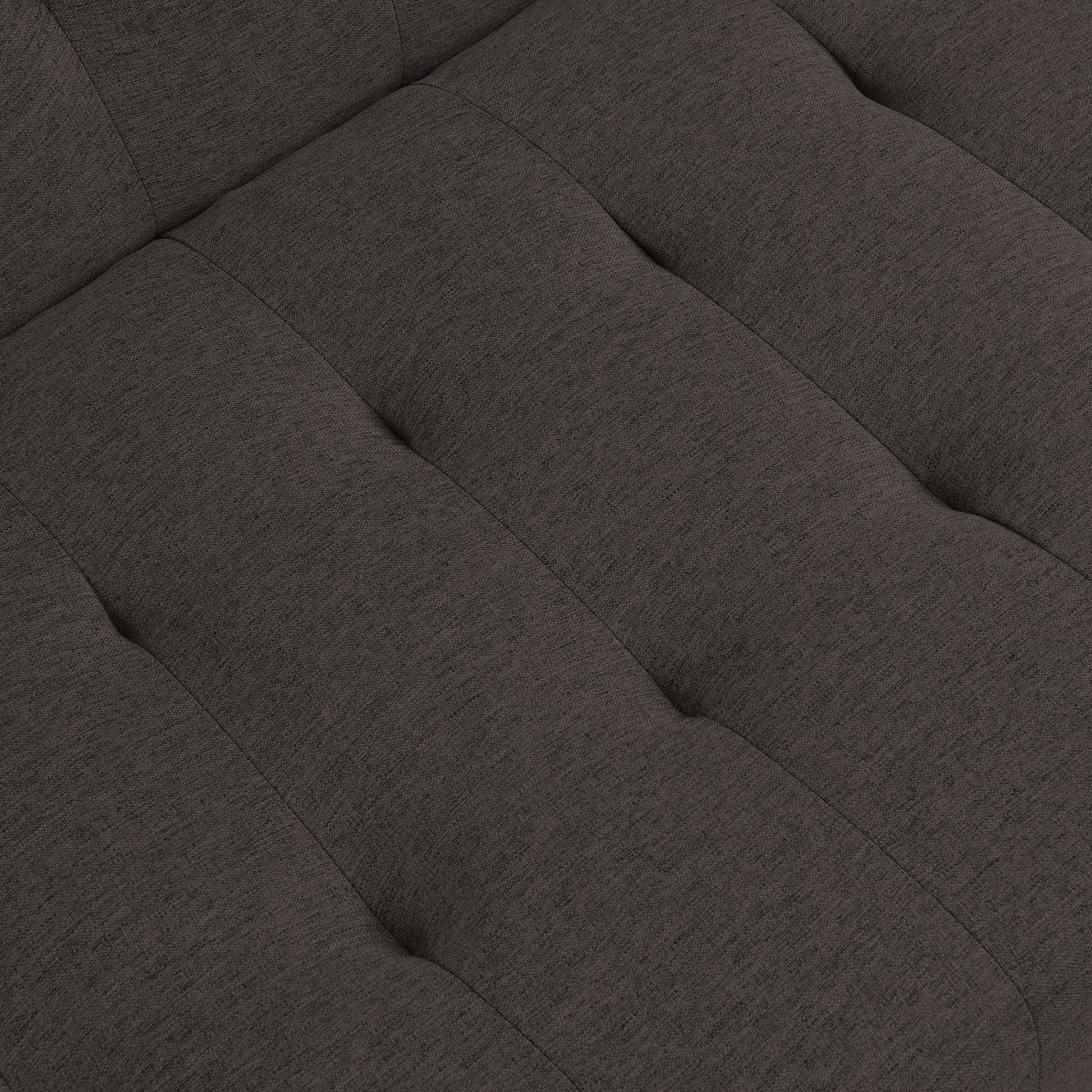 Wood Frame, Stainless Leg, Futon, Sofa Bed Espresso Espresso Fabric